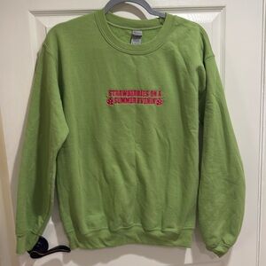 Harry Styles Watermelon Sugar Lyric Sweatshirt